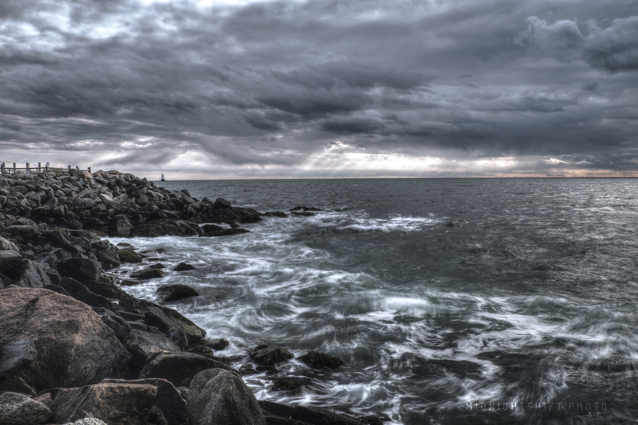 Stormy Skies over Sakonnet Point